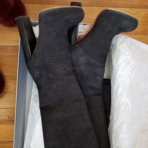 Brian Atwood Knee-high Suede boots - Picture 3 of 8